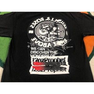 Wonders of Black Flag WOBF x 12oz Prophet Grateful Dead Graffiti Shirt